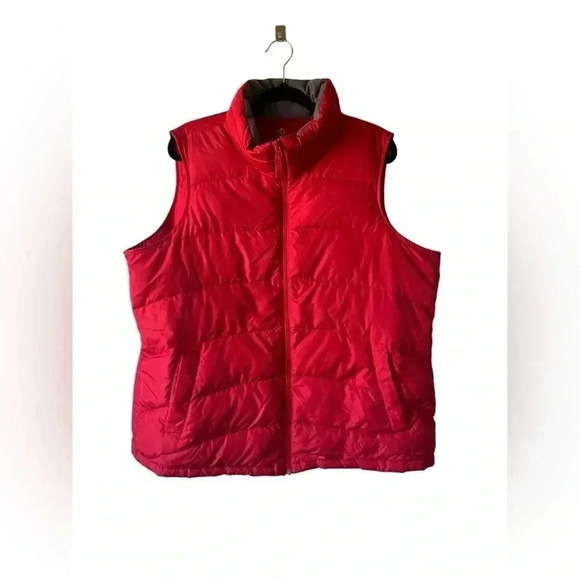 Lands End Down Puffer Vest 1X - Picture 1 of 7